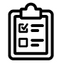 Clipboard with checkmark icon